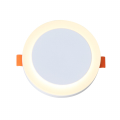 ST104.502.06 Светильник встраиваемый Белый LED 1*6W 3000K 468Lm Ra&gt;80 120° IP20 D110xH20 170-240V Встраиваемые светильники