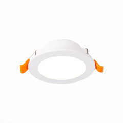 ST210.538.06 Св-к встр. Белый LED 1*6W 3000K 480Lm Ra80 110° IP20 D90xH30 220-240V Встраиваемые светильники