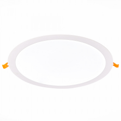 ST209.538.24 Св-к встр. Белый LED 1*24W 3000K 1 728Lm Ra80 110° IP20 D300xH8 90-265V Встраиваемые светильники