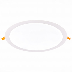 ST209.548.24 Св-к встр. Белый LED 1*24W 4000K 1 848Lm Ra80 110° IP20 D300xH8 90-265V Встраиваемые светильники