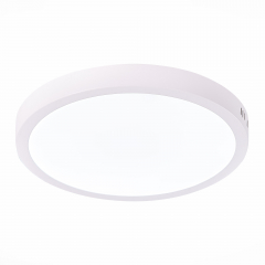 ST112.532.24 Светильник настенно-потолочный Белый LED 1*24W 3000K 1 735Lm Ra80 120° IP20 D288xH28 90-265V Накладные светильники