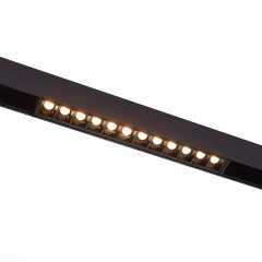 ST361.436.12 Магнитный трековый светильник Черный LED 1*12W 3000K 1 009Lm Ra&gt;90 36° IP20 L222xW22xH44 48V SKYLINE 48