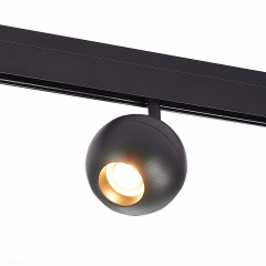 ST354.446.12 Магнитный трековый светильник Черный LED 1*12W 4000K 680Lm Ra&gt;80 36° IP20 L120xW100xH195 48V SKYLINE 48