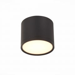 ST113.432.09 Светильник потолочный Черный LED 1*9W 3000K 702Lm Ra&gt;80 120° IP20 D88xH75 170-240V Накладные светильники