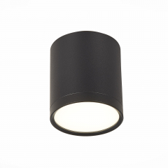 ST113.442.05 Светильник потолочный Черный LED 1*5W 4000K 390Lm Ra&gt;80 120° IP20 D68xH75 170-240V Накладные светильники