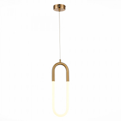 SL1579.303.01 Подвес ST-Luce Латунь/Латунь, Белый LED 1*14W 3000K MOFISTO