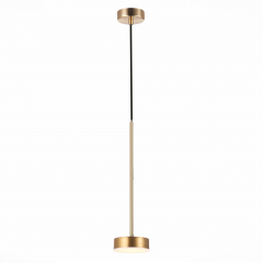 SL6000.303.01 Светильник подвесной ST-Luce Латунь/Латунь LED 1*7W 3000K PANCES