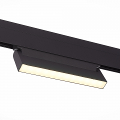 ST363.446.12 Магнитный трековый светильник Черный LED 1*12W 4000K 720Lm Ra&gt;90 120 IP20 L219xW22xH108 48V SKYLINE 48