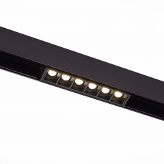 ST361.446.06 Магнитный трековый светильник Черный LED 1*6W 4000K 532Lm Ra&gt;90 36° IP20 L115xW22xH44 48V SKYLINE 48