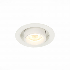 ST702.138.12 Св-к встр. Белый LED 1*12W 3000K 900Lm Ra80 24° IP20 D90xH92 180-240V Встраиваемые светильники