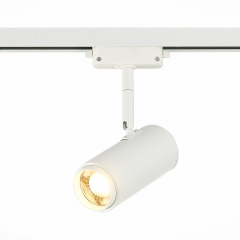 ST600.536.12 Св-к трек. Zoom Белый LED 1*12W 3000K 1 200Lm Ra&gt;80 15-60° IP20 L137xW59xH178 170-240V Однофазная трековая система