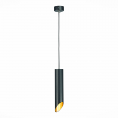 ST152.403.01 Светильник подвесной Черный GU10 1*50W  IP20 D60xH300 220V Без ламп Подвесные светильники