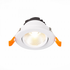 ST211.548.08.36 Св-к встр. Белый LED 1*8W 4000K 640Lm Ra80 36° IP20 D86xH50 220-240V Встраиваемые светильники