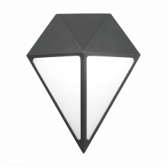 SL9500.441.01 Светильник уличный настенный ST-Luce Черный/Белый,Черный LED 1*12W 4000K CUBISMO