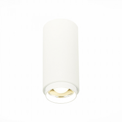 ST600.542.10 Светильник потолочный Zoom Белый LED 1*10W 4000K 1 000Lm Ra&gt;80 15-60° IP20 D59xH130 170-240VV Накладные светильники