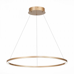 ST605.243.34 Светильник подвесной ST-Luce Золотистый/Белый LED 1*34W 4000K Подвесные светильники
