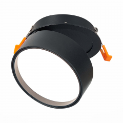 ST651.448.14 Встраиваемый поворотный светильник Черный LED 1*14W 4000K 1 100Lm Ra&gt;90 120° IP20 D105xH68 170-240VV Встраиваемые светильники