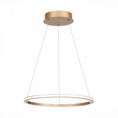 ST604.243.22 Светильник подвесной ST-Luce Золотистый/Белый LED 1*22W 4000K Подвесные светильники