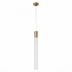SL1229.313.01 Подвес ST-Luce Латунь/Прозрачный GU10 1*5W TERNI