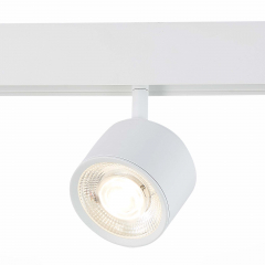 ST353.546.06 Магнитный трековый светильник белый LED 1*6W 4000K 560Lm Ra&gt;80 36° IP20 L120xW81xH138 48V SKYLINE 48