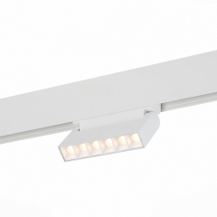 ST364.536.06 Магнитный трековый светильник белый LED 1*6W 3000K 532Lm Ra&gt;80 36° IP20 L120xW22xH108 48V SKYLINE 48
