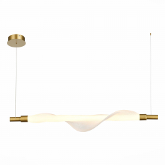 SL6109.203.01 Светильник подвесной ST-Luce Золотистый/Белый LED 1*25W 3000K ALBA