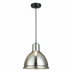 SLE114713-01 Подвес Черный/Хром E27 1*60W BACCHI