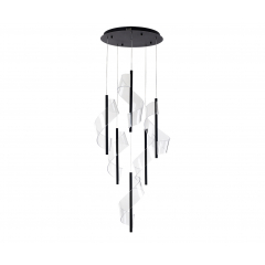 08042-6A,19 Подвес Илина черный Led 84W