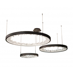07668-80+60+40,19 Подвес Рами черный Led 100W