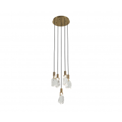 07670-5A,20 Подвес Гелла бронза Led 25W (4000K)