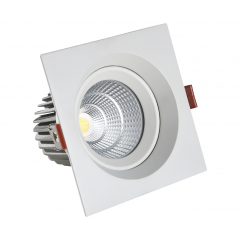 2122(4000K) Светильник белый w8,5*8,5 h7 Led 7W
