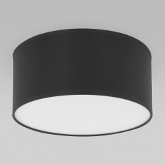 Потолочный светильник с тканевым абажуром 1088 Rondo Black