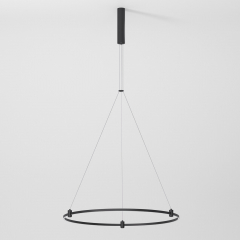 Esthetic Magnetic Шинопровод с тросовыми креплениями Round (черный) 800 Ø 85138/00