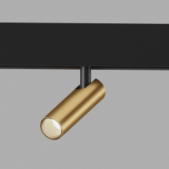 Slim Magnetic Трековый светильник 7W 4200K Cubo (латунь) 85035/01