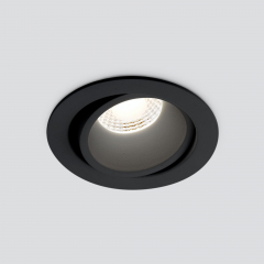 Встраиваемый светодиодный светильник Nulla 7W 4200K черный 15267/LED 7W 4200K черный