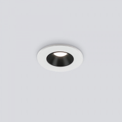 Встраиваемый точечный светодиодный светильник 25025/LED 3W 4200K WH/BK белый/черный