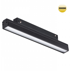 359199 SHINO NT23 079 черный Трековый светильник для низков. шинопровода IP20 LED 3000К 12W 48V 900Лм FLUM