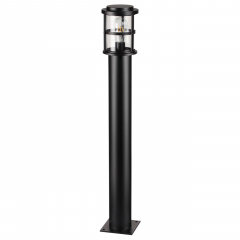 4964/1F NATURE ODL22 641 черный/стекло Ландшафтный светильник на столбе E27 1*60W IP44 MAGUS