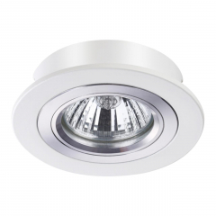 370390 SPOT NT18 343 белый Встраиваемый светильник IP20 GX5.3 50W 12V MORUS