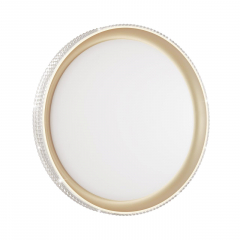 3054/EL PALE SN 132 Светильник пластик/белый/золотистый LED 72Вт 3000-6300K D490 IP43 пульт ДУ SHINY