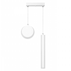 5622/25L LEDIO LN23 033 белый Светильник подвесной LED 25W 3000-6000K 2190Лм 220V PAXTON