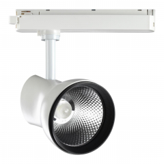358438 PORT NT20 099 белый Светильник трековый однофазный трехжильный IP20 LED 4000K 30W 220-240V PIRUM