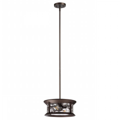 4961/2 NATURE ODL22 637 темно-коричневый/стекло Ландшафтный подвес E27 2*60W IP44 MAVRET