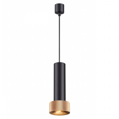 4741/5L L-VISION ODL20 349 черный/золотой Подвес GU10 5W 220V AFRA