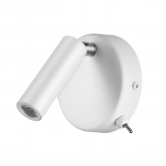 5221/3WL LEDIO LN22 093 белый Бра с выкл. LED 3W 3000K 330Лм  220V CHASE