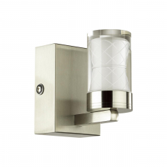5223/5WL VINTAGE 000 никель Бра IP44 LED 5W 4000K 220V WAGNER