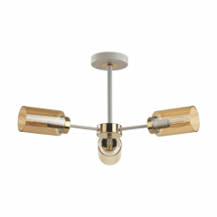 5639/3C COMFI LN23 232 белый, золотой Люстра потолочная E14 3*40W 220V DALLIN