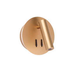 Бра 3913/9WL BEAM зол LED 9W 3000K
