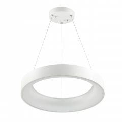 4066/50L L-VISION ODL19 382 белый/серый Люстра с ДУ LED 50W 220V SOLE