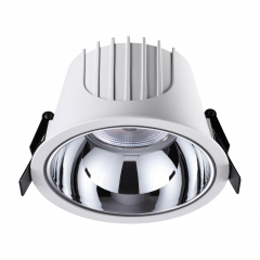 358697 SPOT NT21 276 белый/хром Светильник встраиваемый светодиодный IP20 LED 4000К 30W 100-265V KNOF